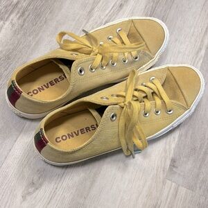 Converse All Star Chuck Taylor Low Suede Leather Desert Marigold | Rare Colorway